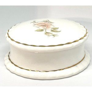 Beverley Fine Bone China Lidded Trinket Box